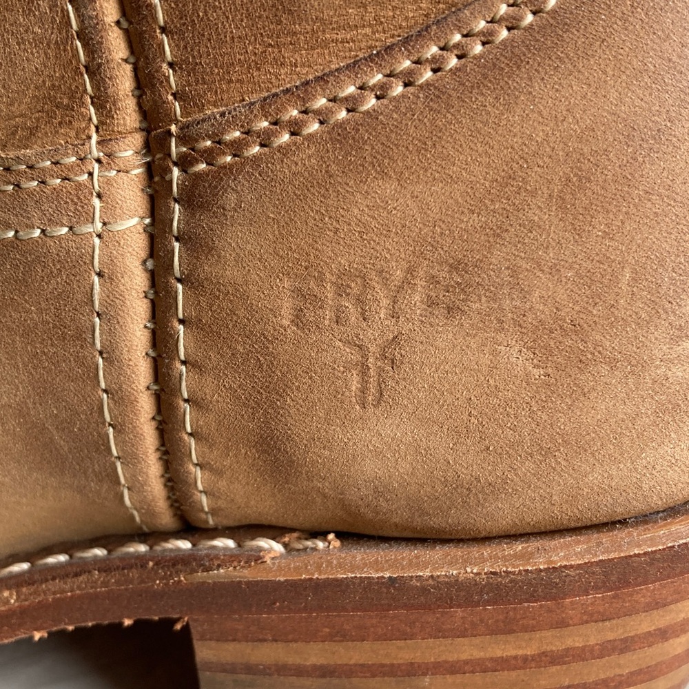 Vintage Frye Austin Western Style Campus Boots sz 8 worn once - Picture 9 of 10
